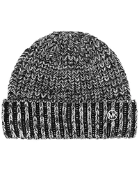Michael Kors Women's Plaited Marl Cuff Beanie