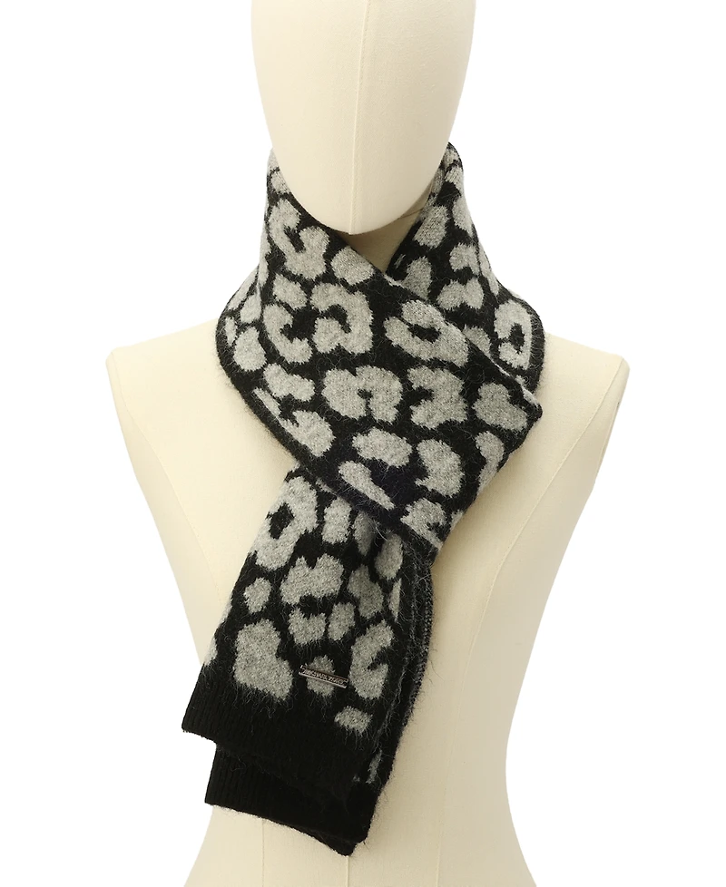 Michael Kors Women's Leopard Scarf