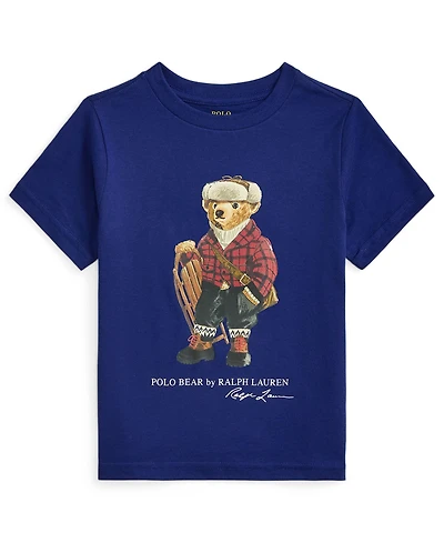 Polo Ralph Lauren Toddler and Little Boys Bear Cotton Jersey Tee