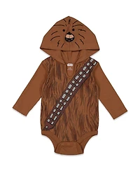 Star Wars Darth Vader R2-D2 Chewbacca Boys 3 Pack Bodysuits Infant