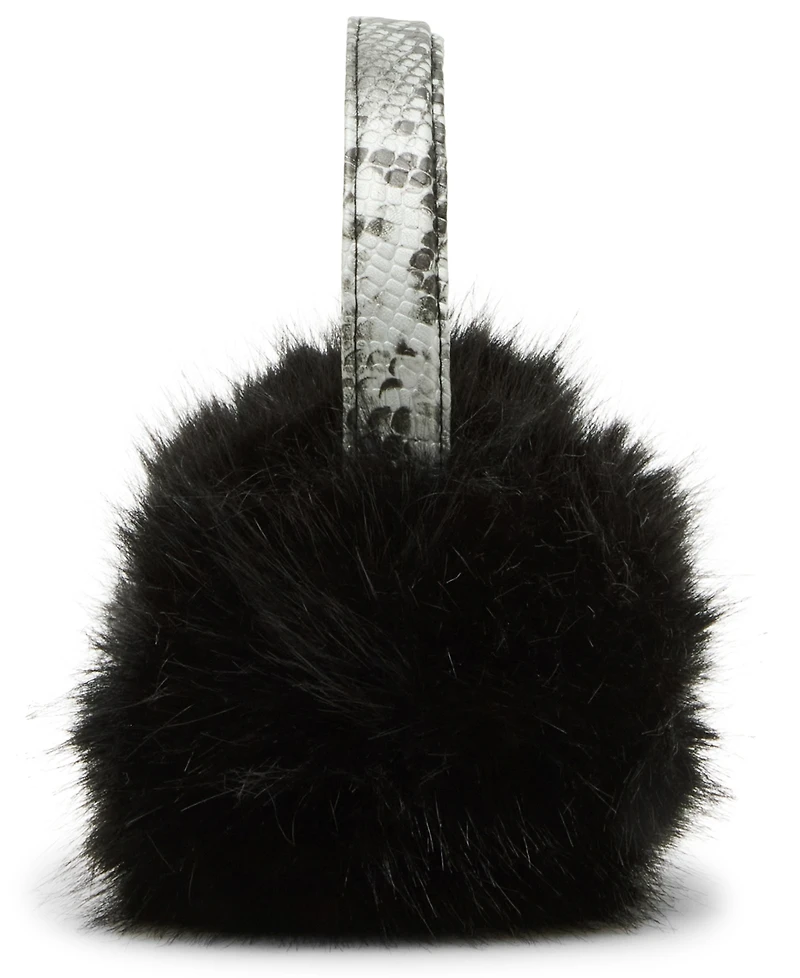 Steve Madden Women's 2-Piece Snake Band Earmuff and Gloves Gift Set