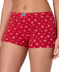 Hanes Women's 4-Piece Boxer Brief Underwear Assorted Bonus Pack