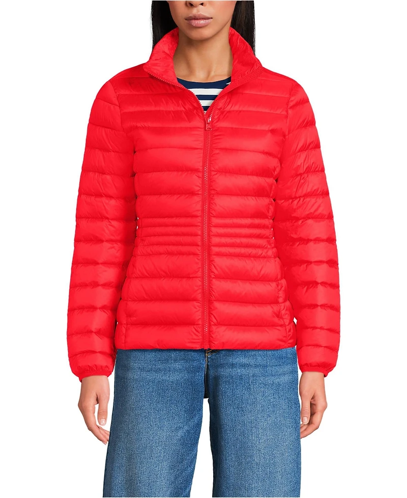Lands' End Women's Wanderweight Packable Down Jacket