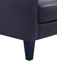 Pezley Leather Arm Chair, Created for Macy's