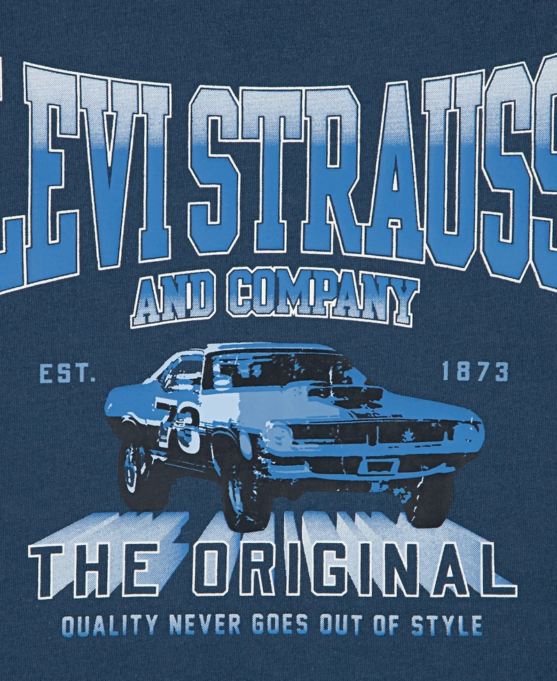 Levi's Boys 4-7 Muscle Car Short Sleeve T-Shirt