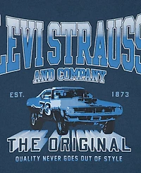 Levi's Boys 4-7 Muscle Car Short Sleeve T-Shirt