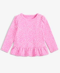 First Impressions Baby Girls 3m 24m Toddler Girls 2t 4t Mix Match Love Hugs Fun Top Mini Hearts Top Flare Pants Macys Exclusive
