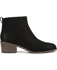 Dr. Scholl's Women's Anya Stacked Block Heel Zip Short Boots
