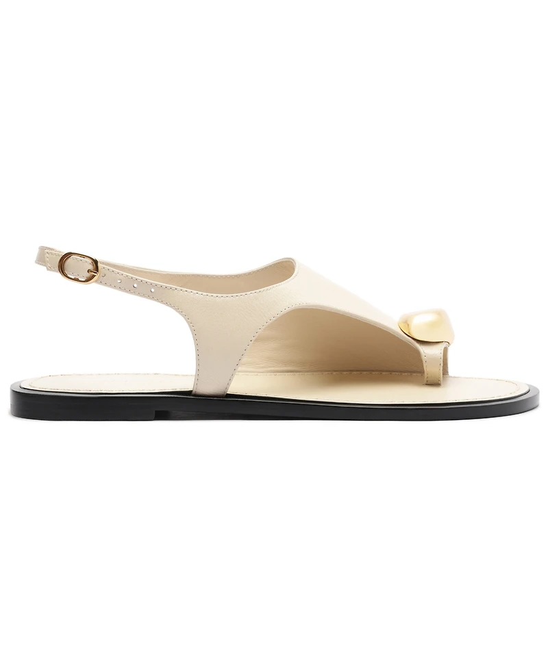 Arezzo Women's Freya Buckle Flat Sandals