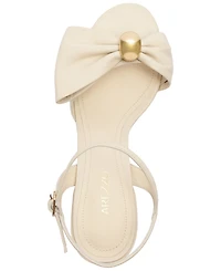 Arezzo Women's Rayna Mid Block Heel Sandals