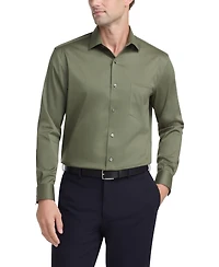 Van Heusen Men's Regular Fit Spread Collar Dress Shirt