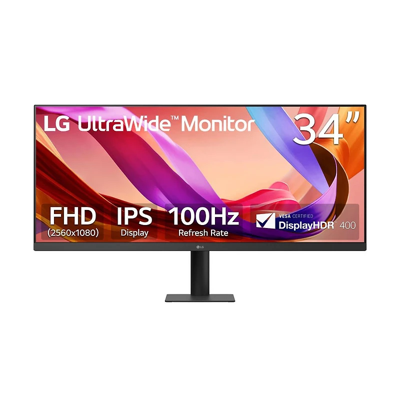 34" UltraWide Ips Wfhd 100Hz Computer Monitor