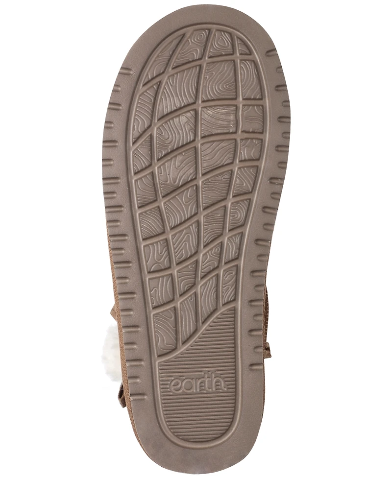 earth Women's Worldly Round Toe Casual Ankle Booties