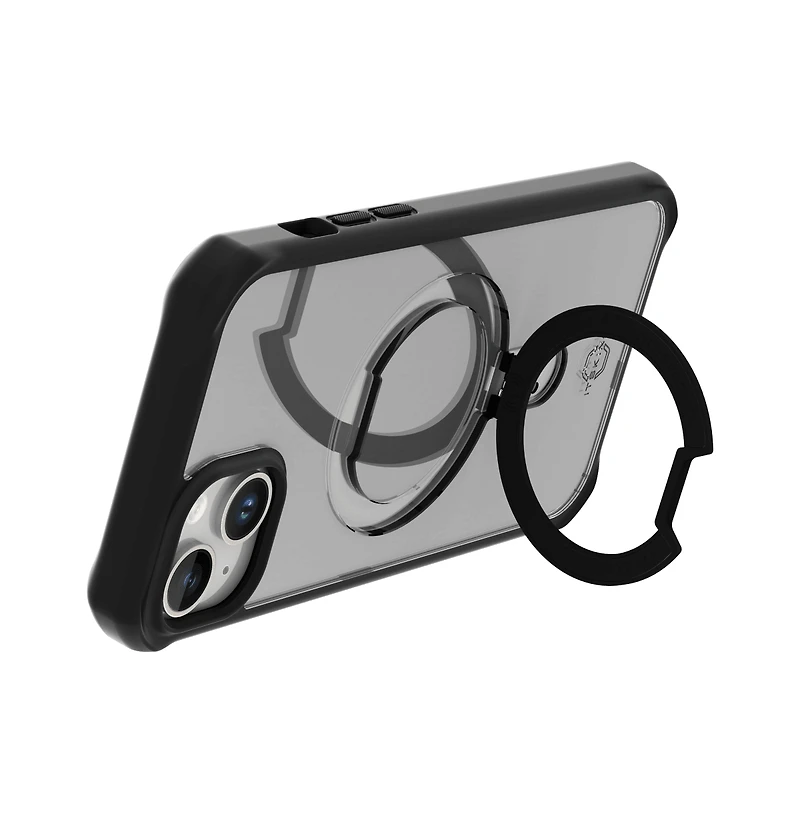 ITSkins Hybrid_R MagSafe Case with Stand for Apple iPhone 15 Plus / iPhone 14 Plus