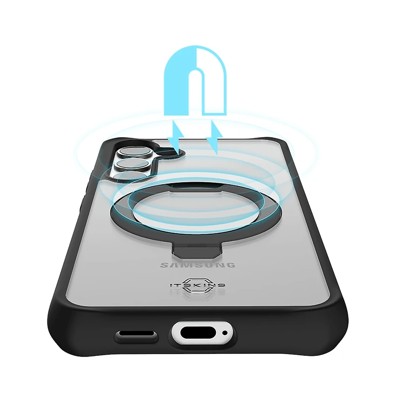 ITSkins Hybrid_R Frost MagSafe Case for Samsung Galaxy S24