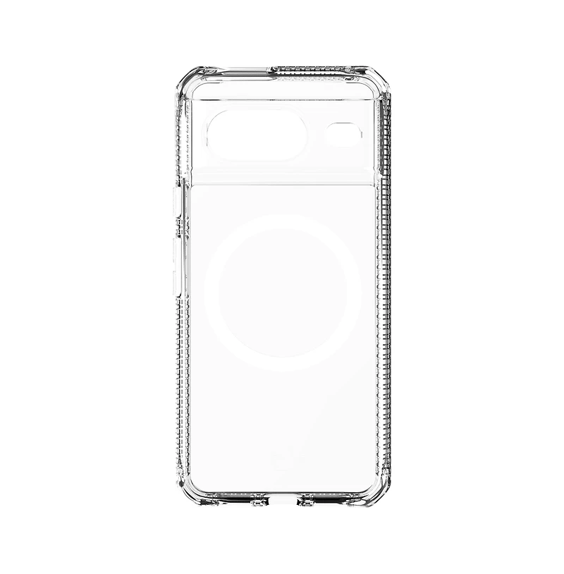 ITSkins Hybrid_R Clear MagSafe Case for Google Pixel 8