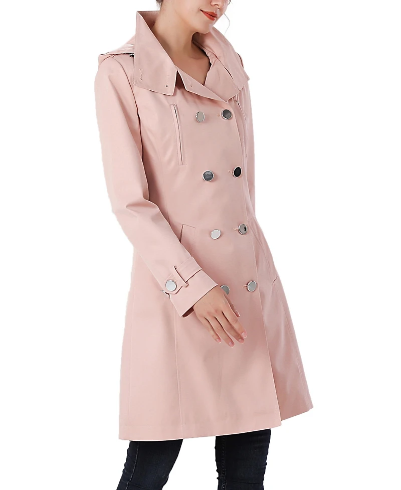 kimi + kai Women's Mid-Length Trench Coat