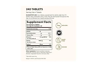 Solgar Calcium Citrate with Vitamin D3 Tablets ,240 Tabs