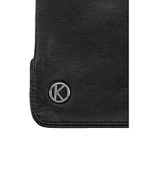 Kessler Men's Men`s Premium Lamb Leather Touchscreen Gloves "Carl" Cashmere Lining