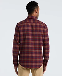 Original Penguin Men's Flannel Slim Fit Long Sleeves Shirt