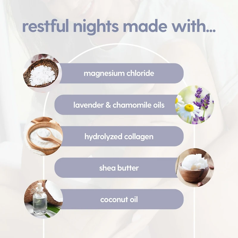 M3 Magnesium Lotion, Lavender & Chamomile | 8 fl oz