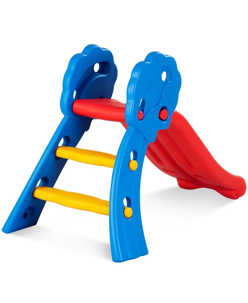 Sugift Indoor Outdoor Children Folding Up-down Slide