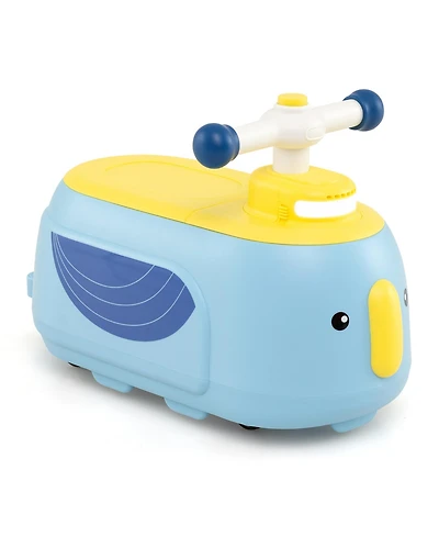 Sugift Toddler Ride on Toy with Trailer and Light Music