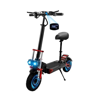 Artudatech 2000W 21ah off-road alloy electric scooter for adult,With large display screen, Dual drive 12" tires