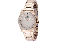 Invicta Women's Speedway Quartz 3 Hand Silver Dial Watch