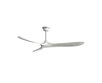 60-inch Modern Golden 3-Blade Ceiling Fans with Intelligent Remote Control and Timing Function