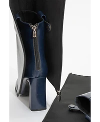 Prologue Shoes Aja Block Heel Convertible Knee High Boot (Women)