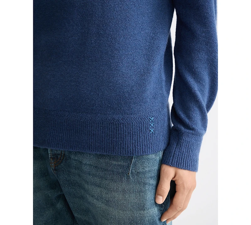 Scotch & Soda Men's Solid Crew Neck Sweater