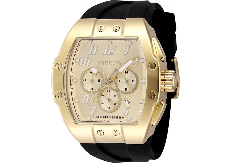 Invicta Men's 48939 Invicta Racing Quartz Chronograph Gold Dial Watch