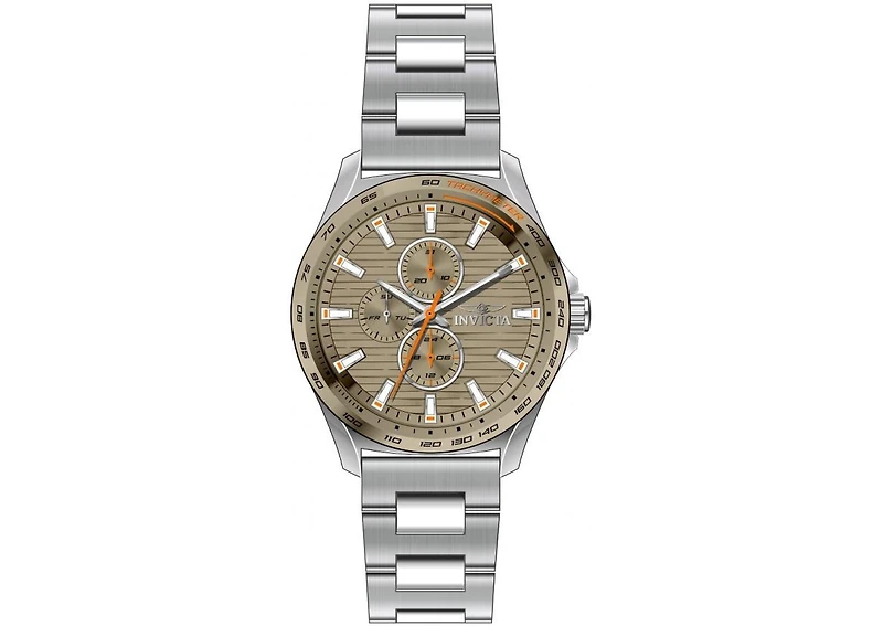 Invicta Men's 47552 Invicta Racing Quartz Chronograph Desert Sand Dial Watch