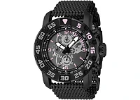 Invicta Men's Invicta Racing Quartz Multifunction Black Dial Watch