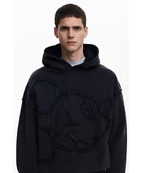 Desigual Men's Mickey Mouse patch sweatshirt