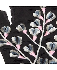 Feelgoodz Women s Artisan Crafted Fleece Lined Color Block Fingerless Gloves