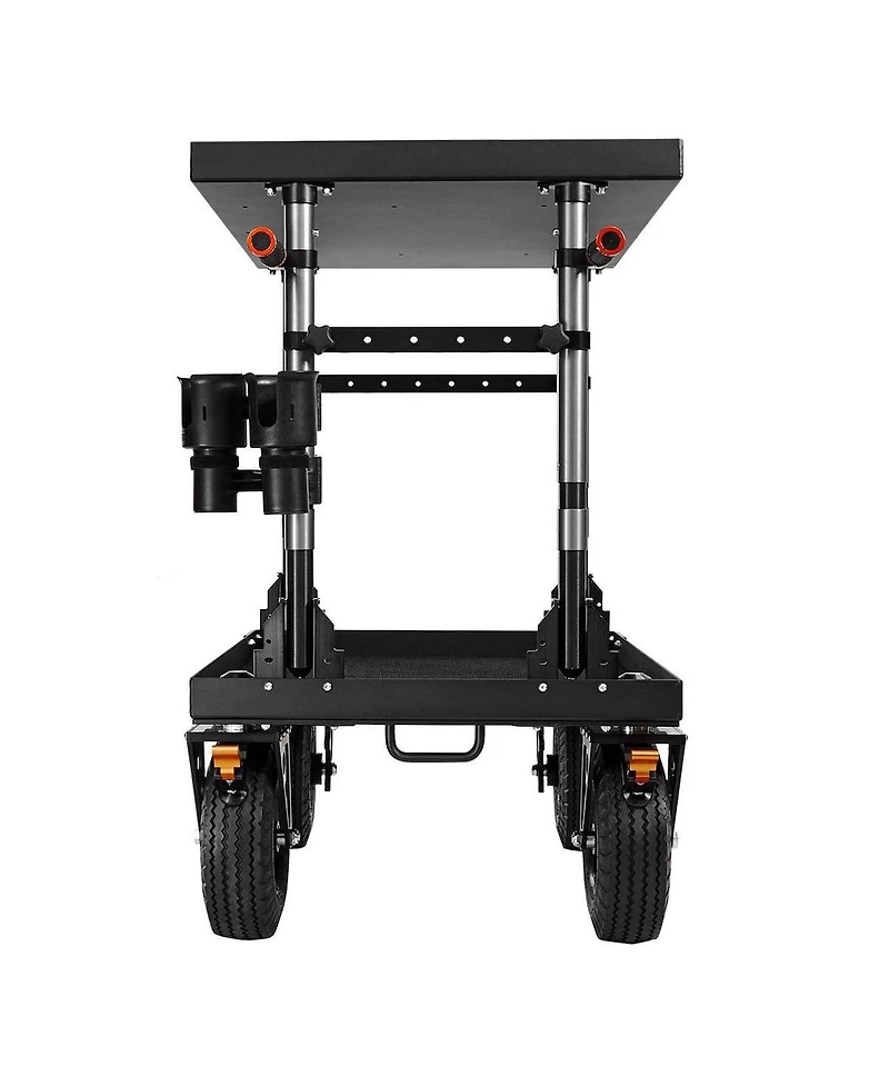 Inovativ RoboCup Patented Portable Clamp-On Caddy Dual Cup Holder, Black