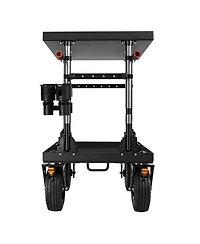Inovativ RoboCup Patented Portable Clamp-On Caddy Dual Cup Holder, Black