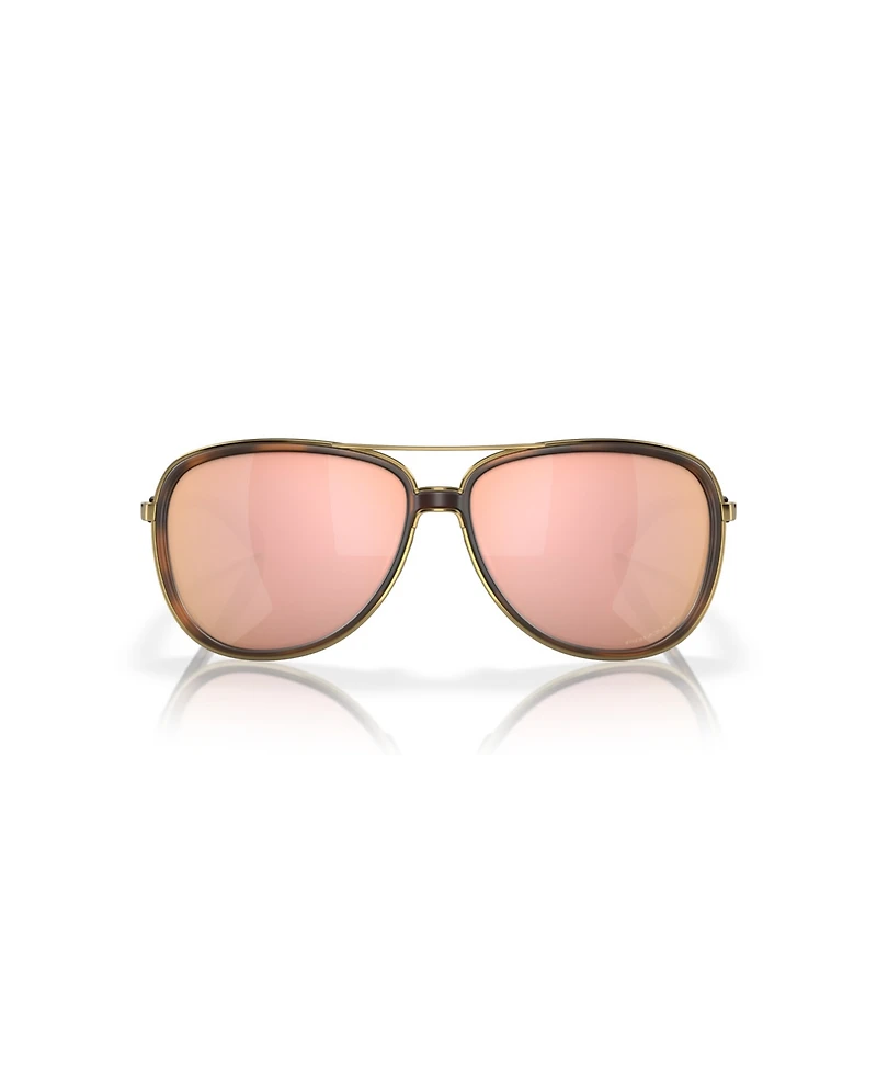 Oakley Women's Polarized Sunglasses, Split Time OO4129