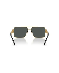 Versace Men's Rectangle Sunglasses, VE2290