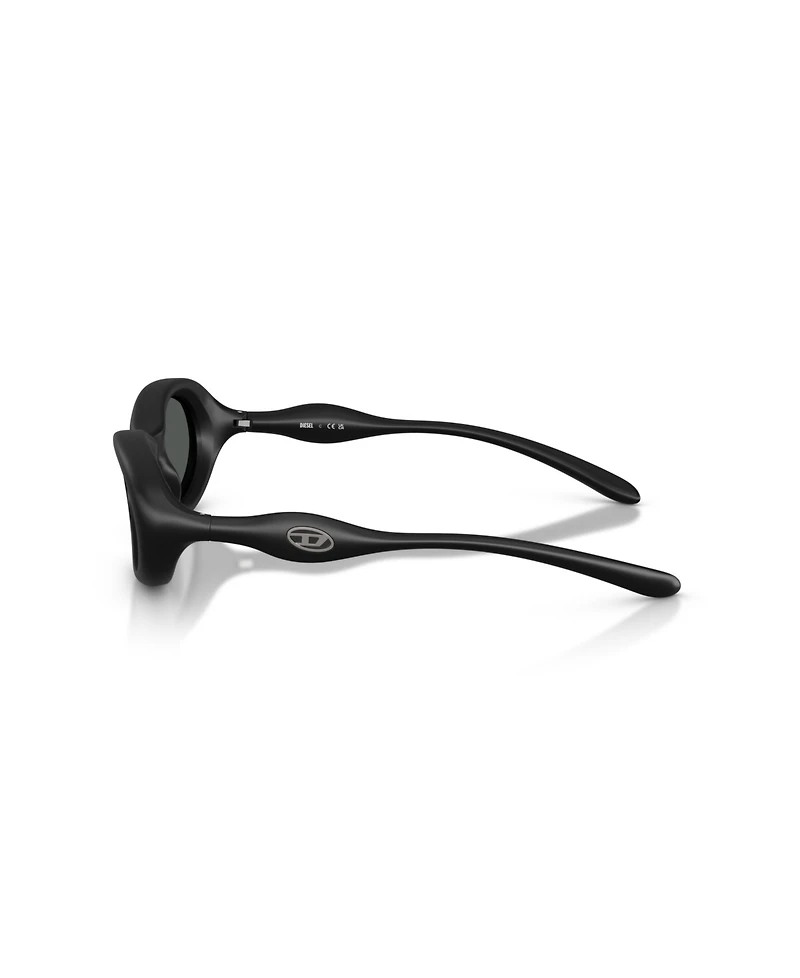 Diesel Unisex Oval Sunglasses, DL3011U