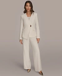 Donna Karan New York Women's Long Sleeve Asymmetrical Blazer