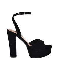 Guess Women's Hitten High Block Heel Platform Sandals