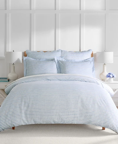 Levtex Home Martha Stripe Reversible -Pc. Duvet Cover Set