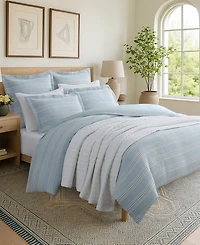 Levtex Home Clayton Stripes Textured 3-Pc. Comforter Set, King/California King