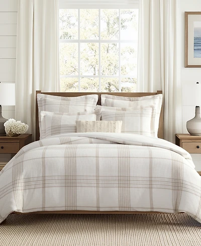 Levtex Home Waffle Plaid 2-Pc. Comforter Set, Twin