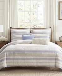 Levtex Pickford Tribal Stripe 3-Pc. Duvet Cover Set, Full/Queen