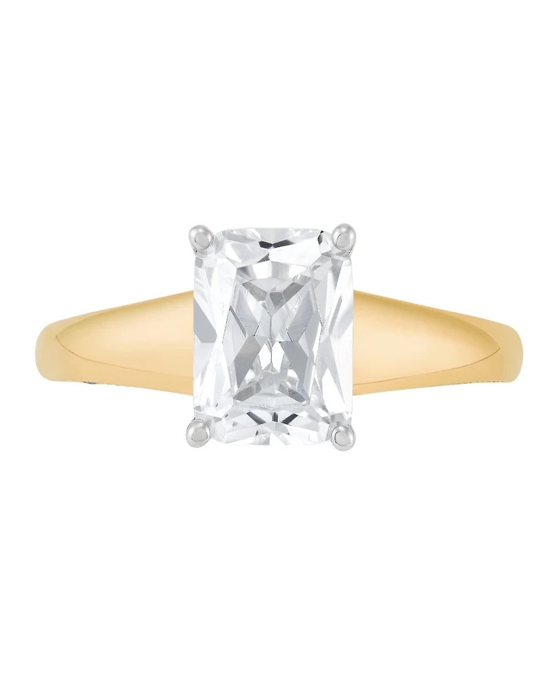 Grown With Love Certified Lab Grown Diamond Ring (2-3/4 ct. t.w.) in 14K Yellow and White Gold
