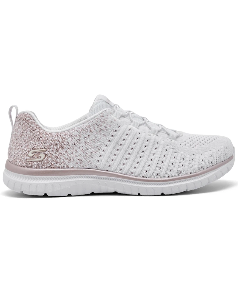 Skechers Sport Women's Virtue - Lucent Metallic Athletic Sneakers from Finish Line